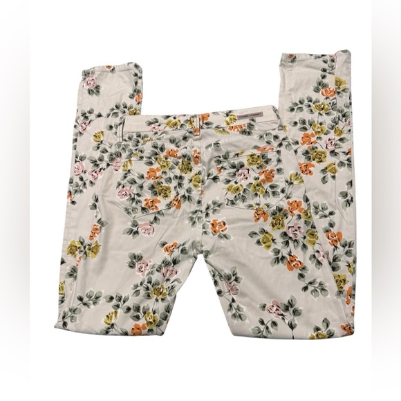 Citizens of Humanity Mandy High Waist Retro Slim Roll Up Floral Jeans Size 24 - Picture 5 of 8